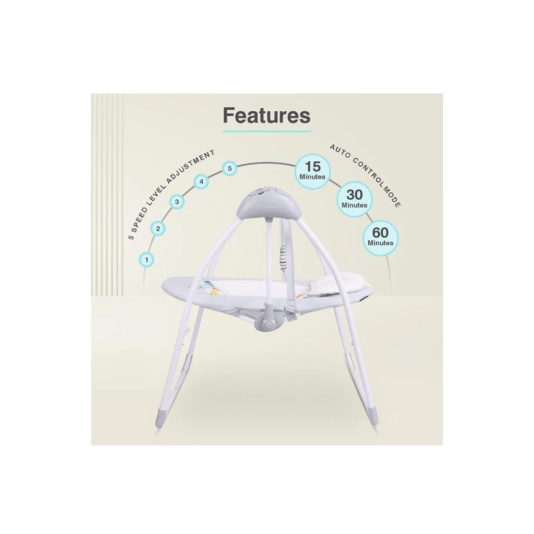 R for Rabbit Other Gears R For Rabbit Snicker Automatic Baby Swing ( 0-9 Months )