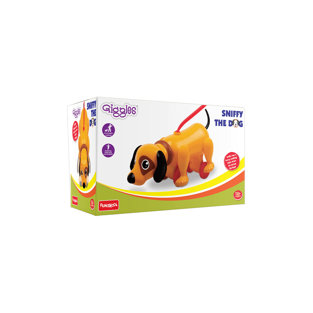 Funskool Toys Funskool Giggles Sniffy The Dog (12 Months+)