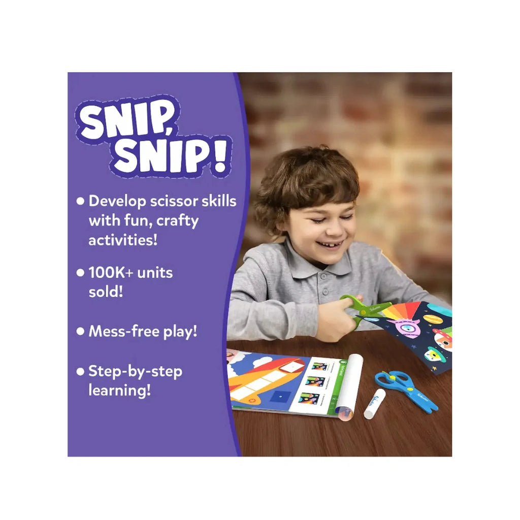 Scissor skills activity book