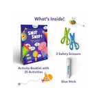 Scissor skills activity book
