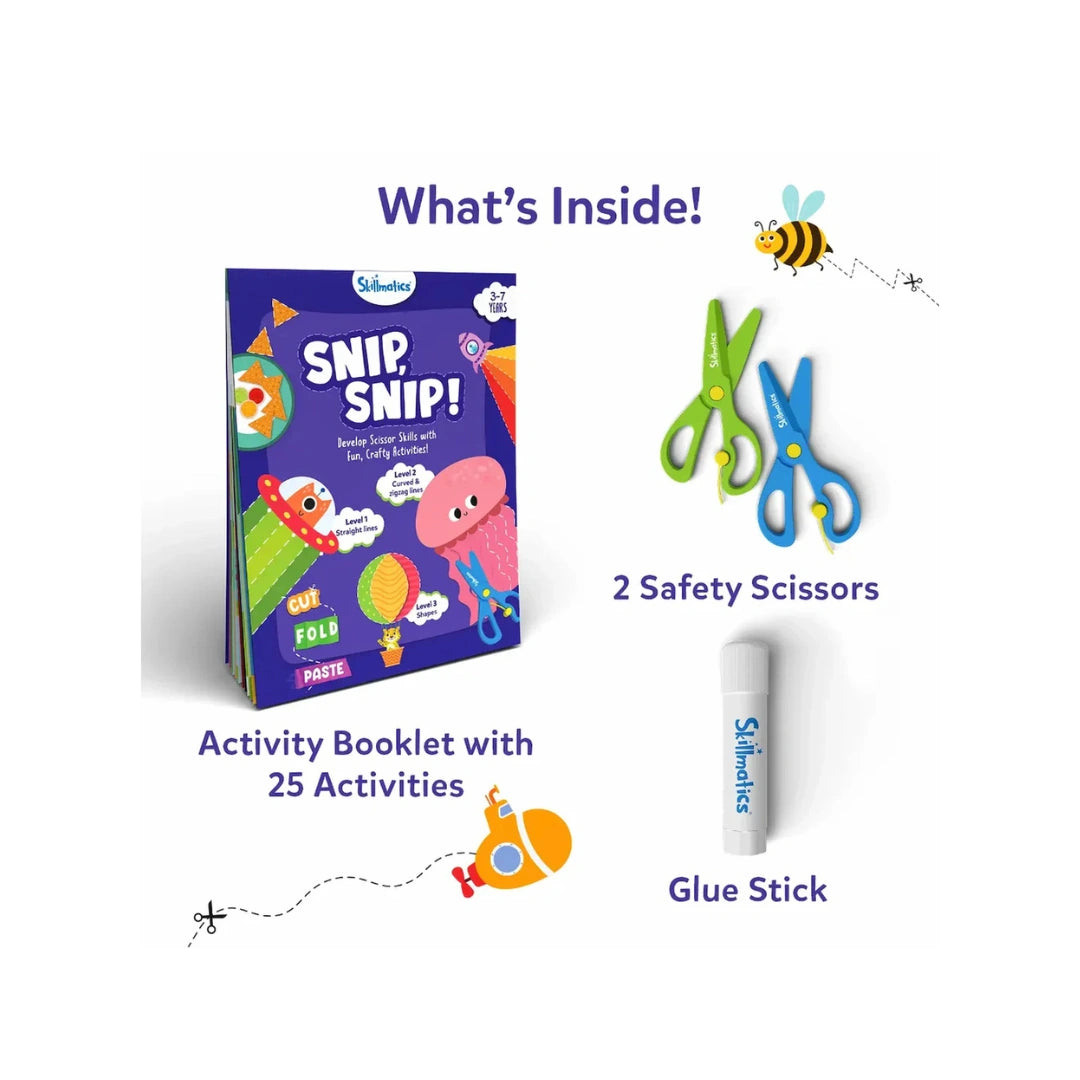 Scissor skills activity book