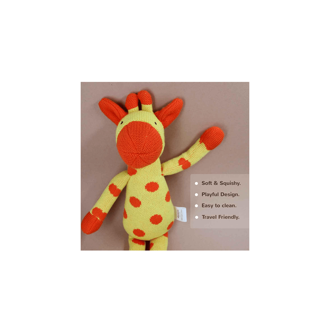 Shumee Toys Shumee Soft Plush Knitted Giraffe Cuddly Buddy Toy (1 Years+)