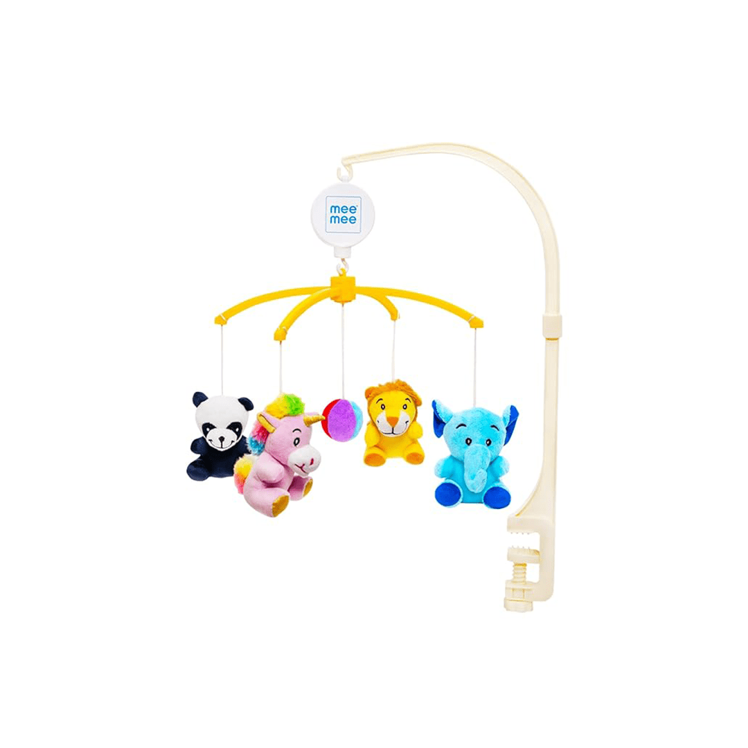 Mee Mee Room Decors Mee Mee 3 in 1 Soft Musical Animal Cot Mobile (0 Months - 2 Years)