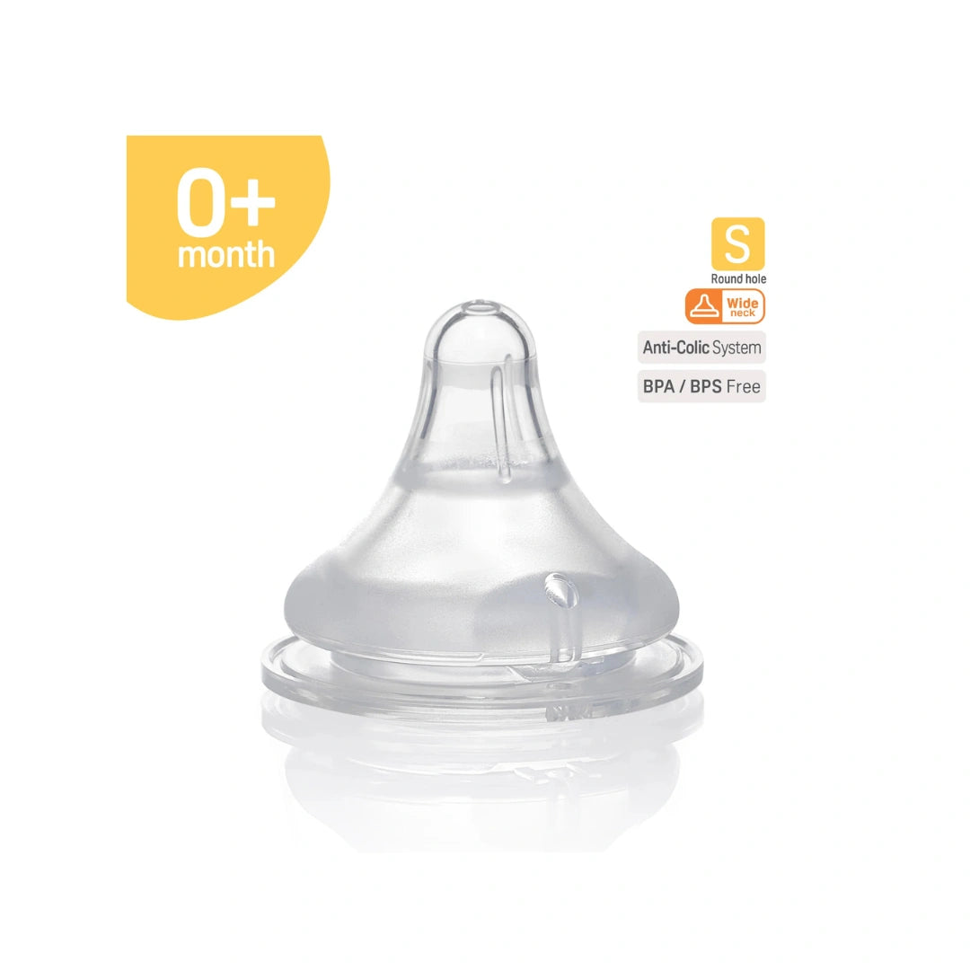 Slow Flow Silicone Teat