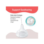 Slow Flow Silicone Teat