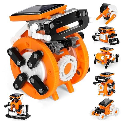 Star Agencies 7 in 1 Solar Robot Toy, STEM Project Toys for Teens Ages 8-16, Science Kits for Kids Ages 8 9 10 11 12 13 14 15 16, DIY Educational Building Toy