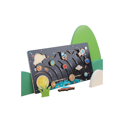 Extrokids Toys Extrokids Wooden Solar System Busy Board (3 Years+)
