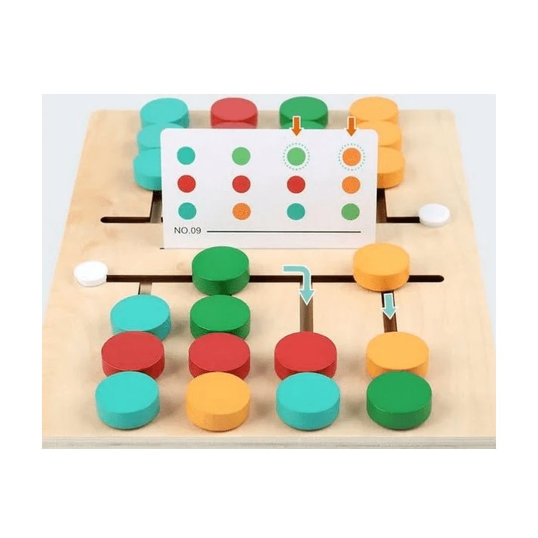 Extrokids Toys Extrokids Color Sorting Wooden Toy (3 Years+)