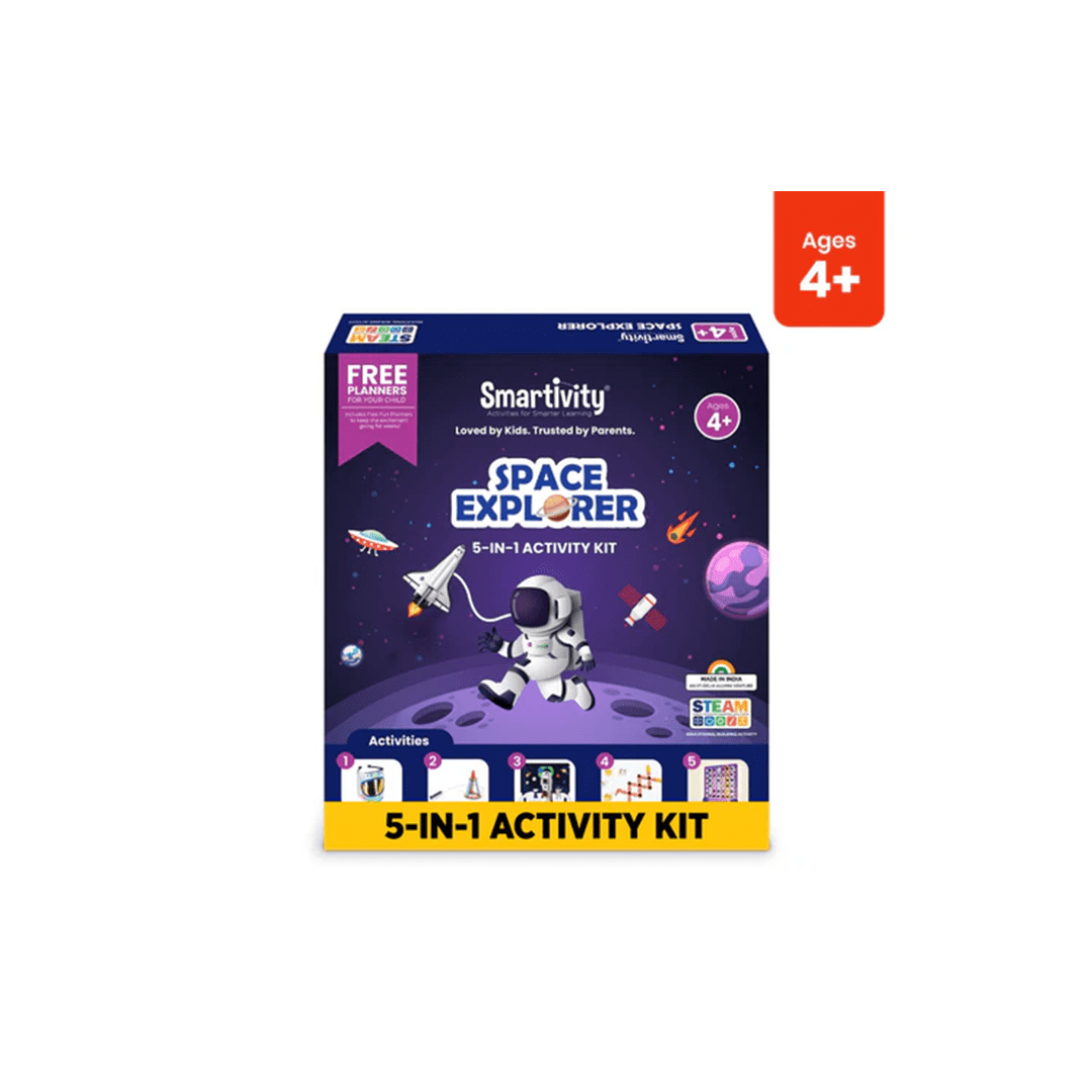 Smartivity Toys Smartivity Space Explorer | DIY Activity Kit( 4 Years+ )