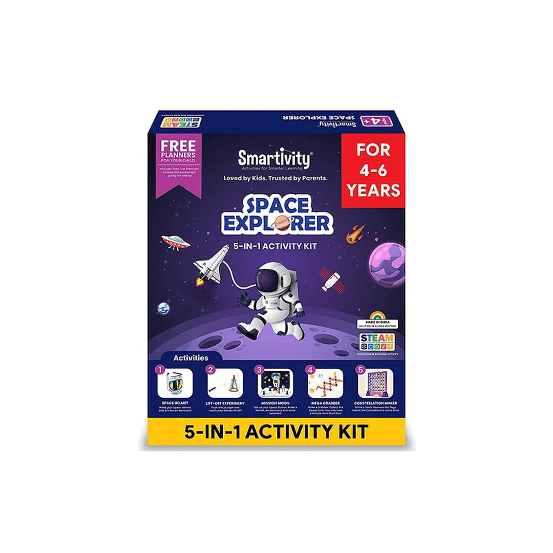 Smartivity Toys Smartivity Space Explorer | DIY Activity Kit( 4 Years+ )