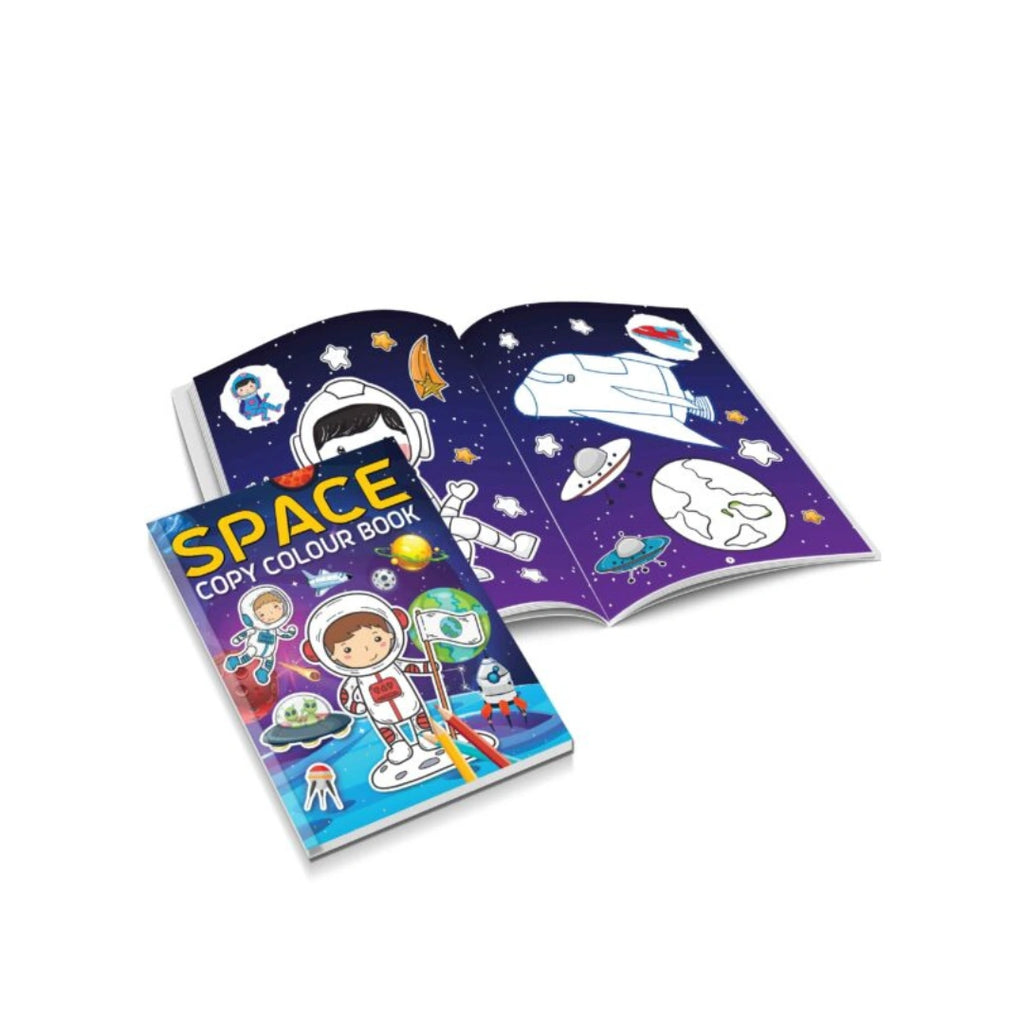Space Coloring Activity Book