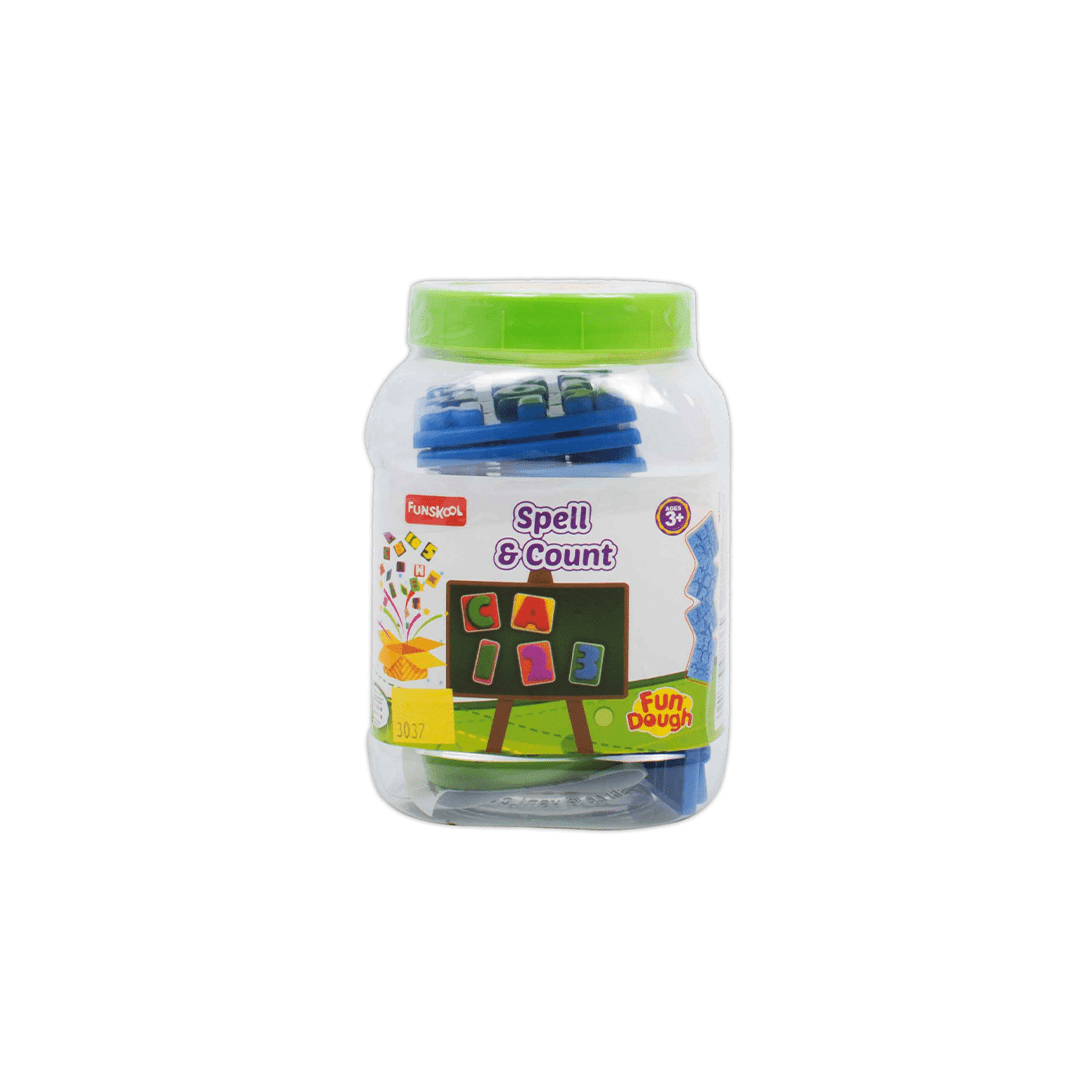 Funskool Craft Kit Funskool Fun Dough Spell And Count (3 Years+)