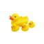 Baan Toys Toys Baan Toys 4 Pcs Squeaky Rubber Duck Family Toy Set for Baby and Toddlers (3 Months+)
