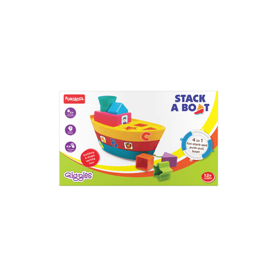 Funskool Toys Funskool Giggles Stack A Boat (12 Months+)