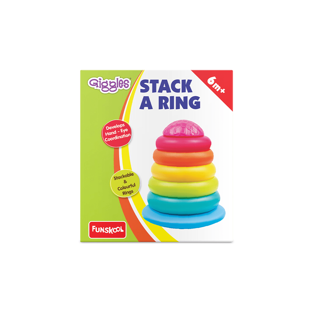 Funskool Toys Funskool Giggles Stack A Ring (6 Months+)