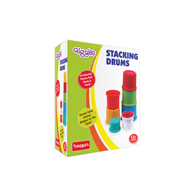 Funskool Toys Funskool Giggles Stacking Drums (12 Months+)