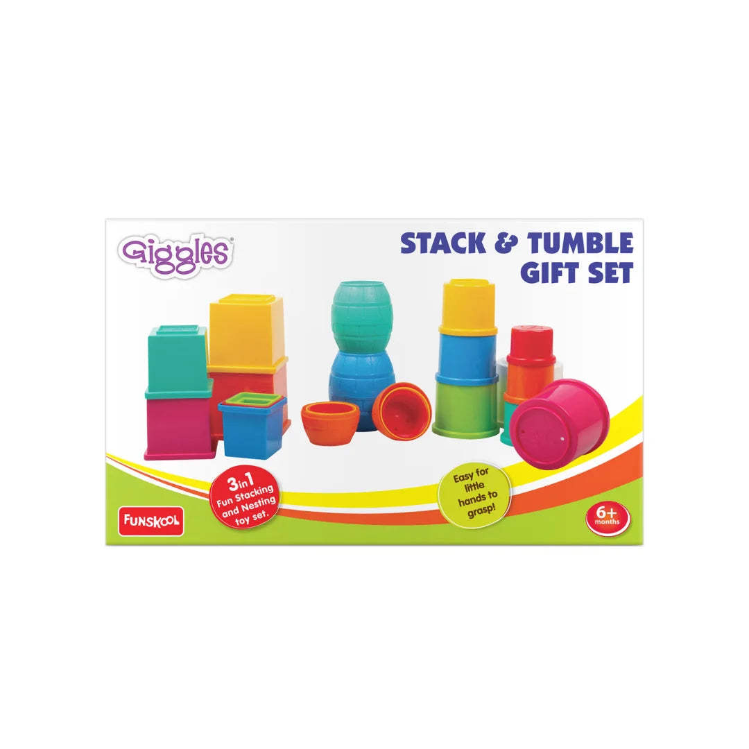 Stacking Multicolored Cubes,Blocks With Alphabet,Helps to Sort,Stack& Nest,for Babies & Kids (12 Months+)