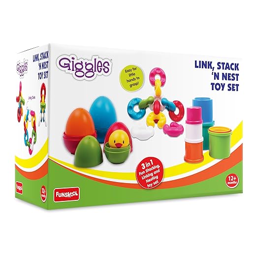 Stack and nest toy blocks