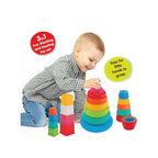 Stack and nest toy blocks