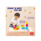 Stack and nest toy blocks