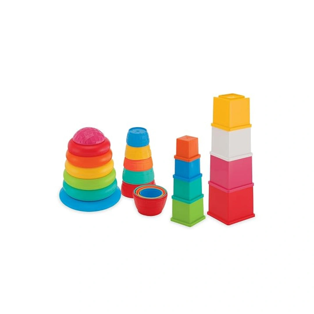 Stack and nest toy blocks