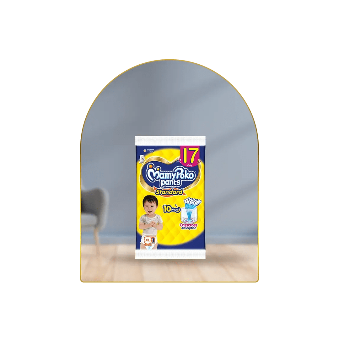 MamyPoko Pants Baby Care MamyPoko Pants Standard Baby Diapers, X-Large (XL) 12-17kg