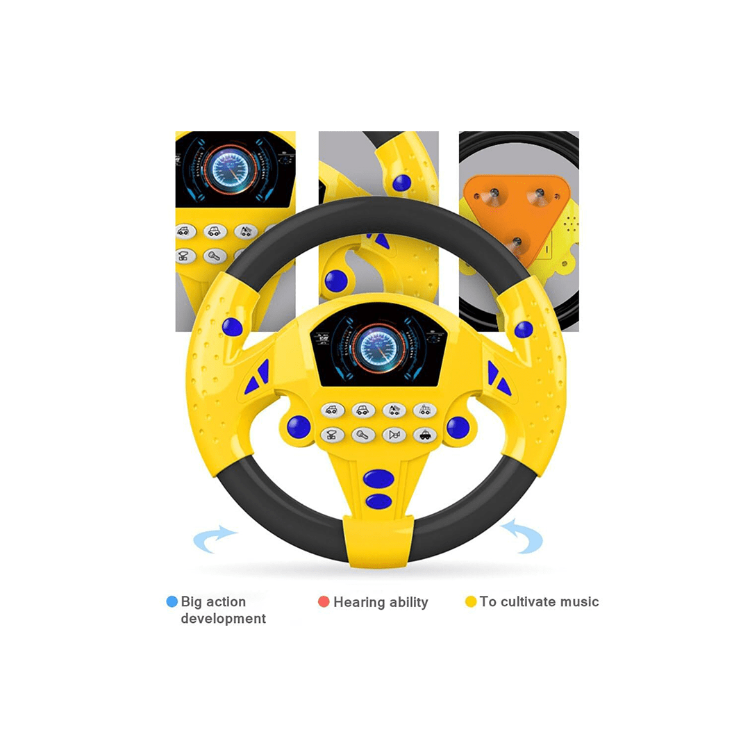 Baan Toys Toys Baan Toys Children Driving Steering Wheel, Sound Simulation Driving Car Toy For Kids (3 Years+)
