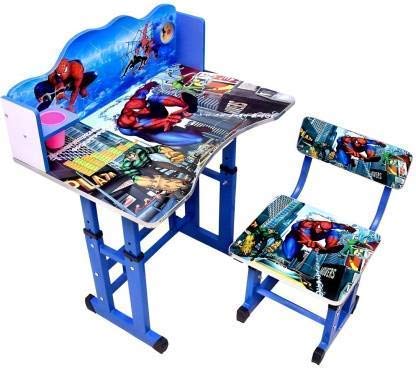 Study Table and Chair Set with Clock For Kids