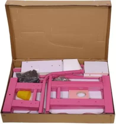 Study Table and Chair Set with Clock For Kids