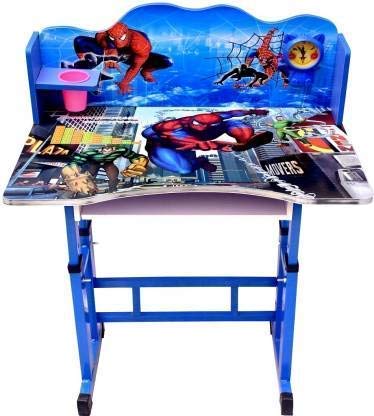 Study Table and Chair Set with Clock For Kids
