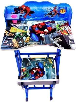 Study Table and Chair Set with Clock For Kids