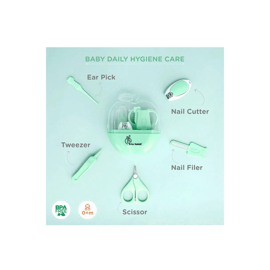 R for Rabbit Baby Care R for Rabbit Stylo Apple Baby Manicure Set (0 Months+)