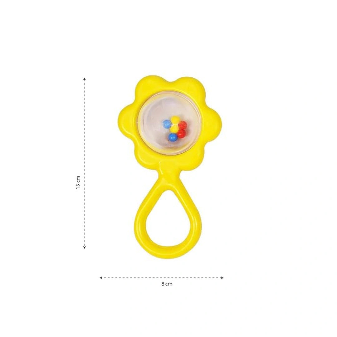 Sunflower Baby Rattle Toy