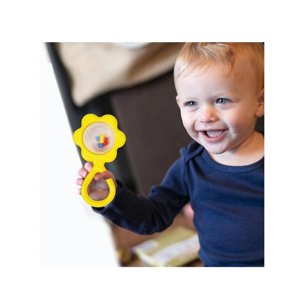 Sunflower Baby Rattle Toy