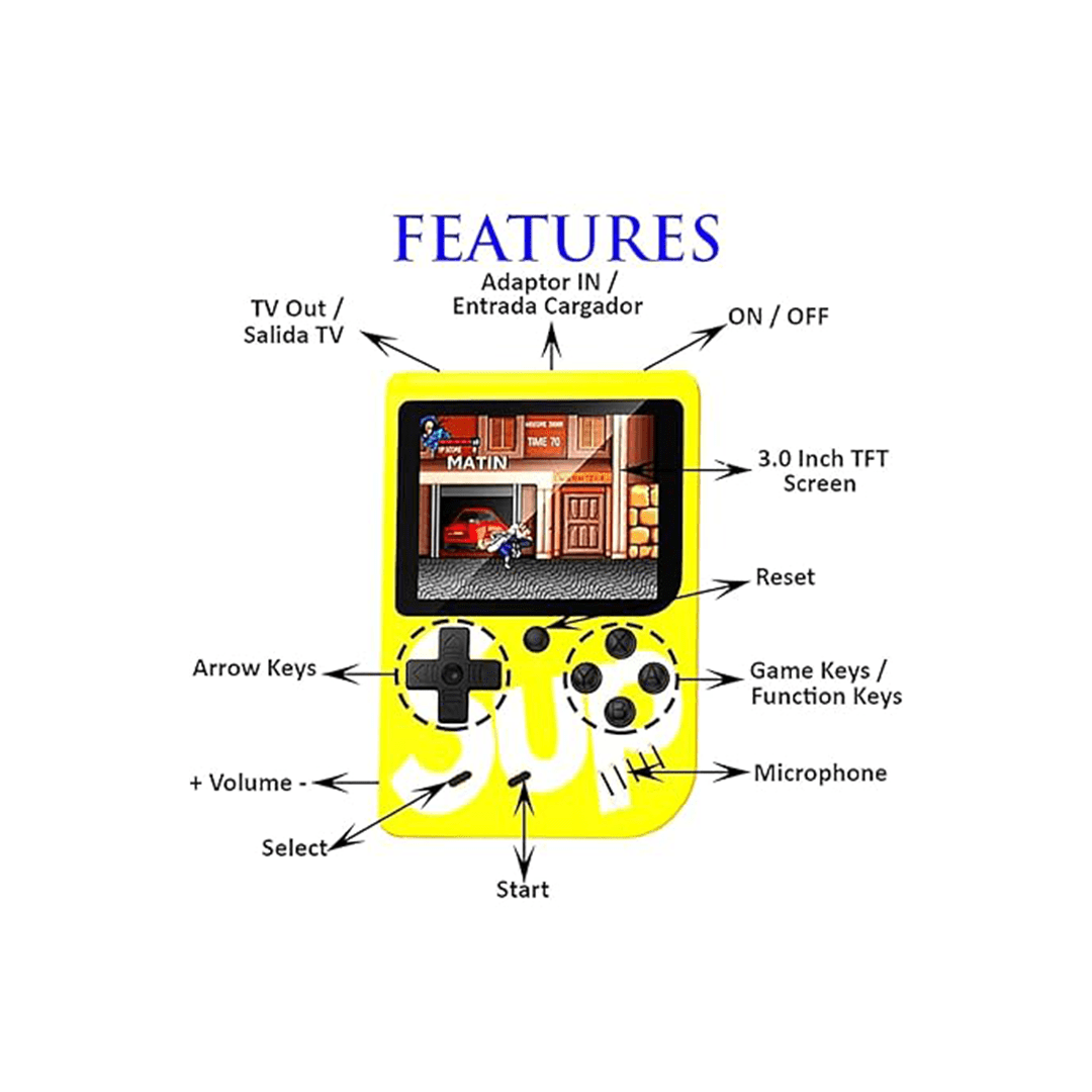 Baan Toys Toys Baan Toys Sup 400 in 1 Gamebox Plus For Kids (4 Years+)