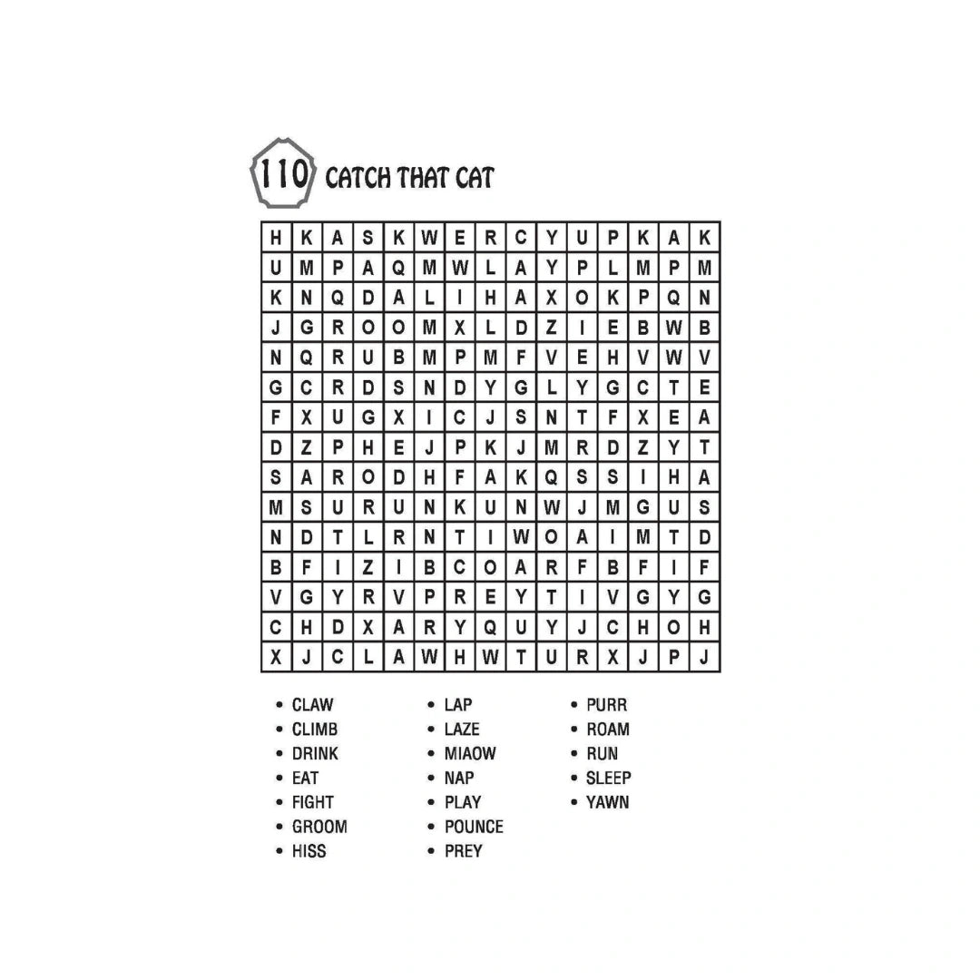 Word Puzzle Learning Book