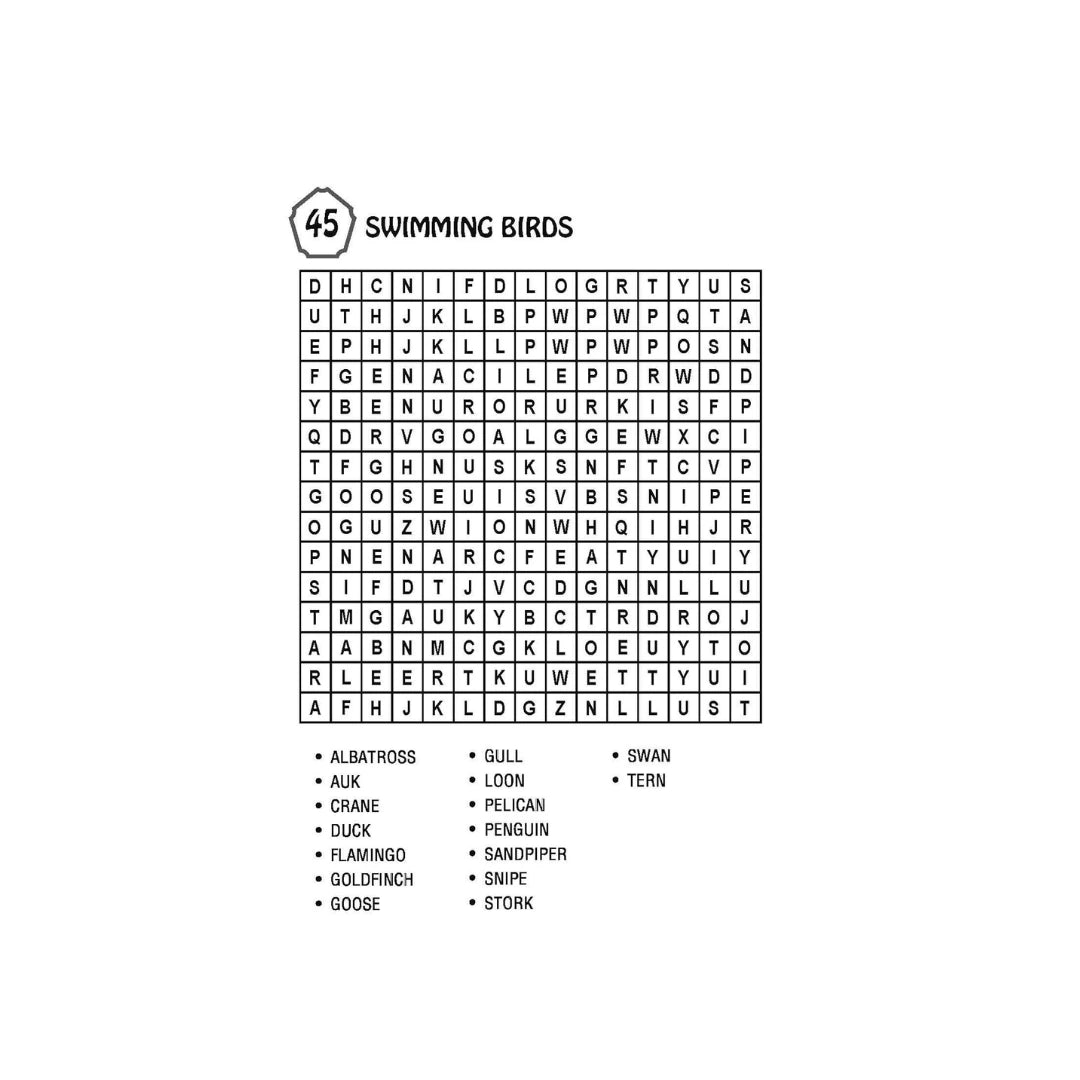 Kids Word Puzzle Book