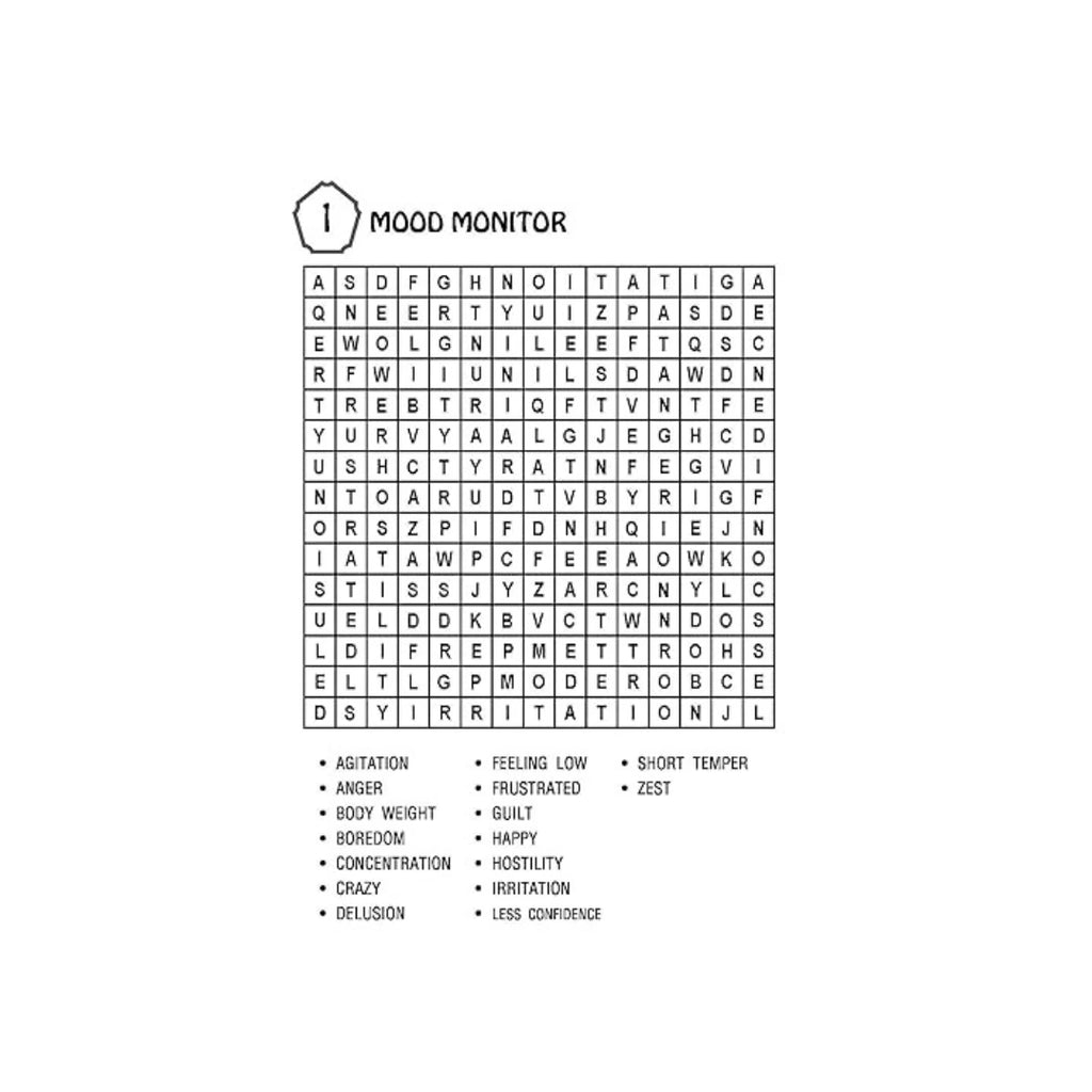 Word Search Activity Book