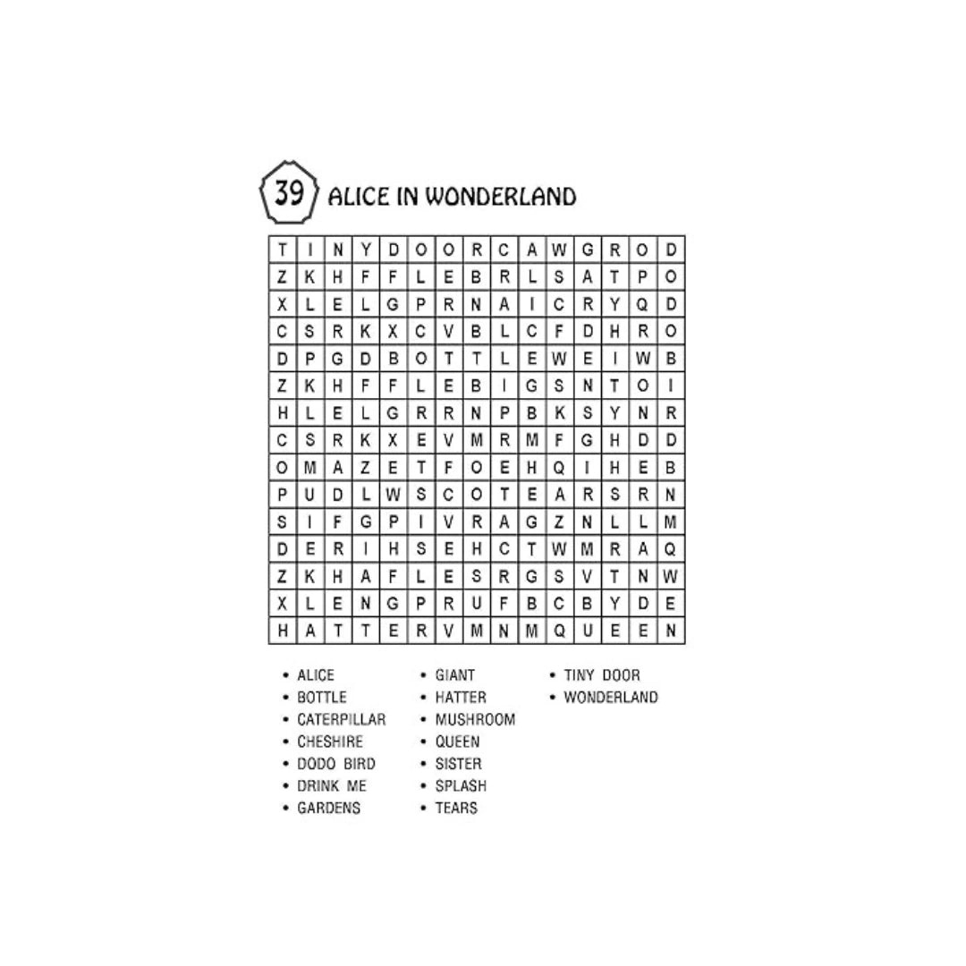 Word Search Activity Book