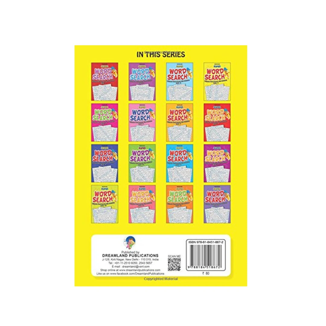 Word Search Activity Book