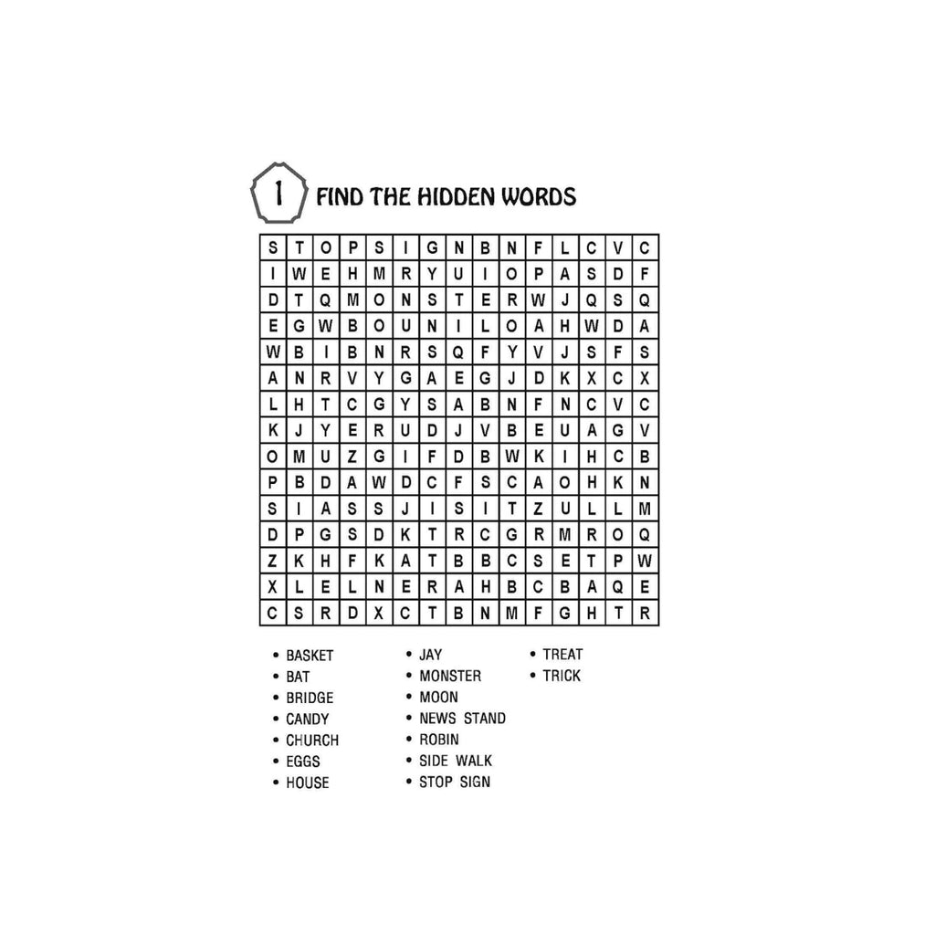 Word Search Challenge Book