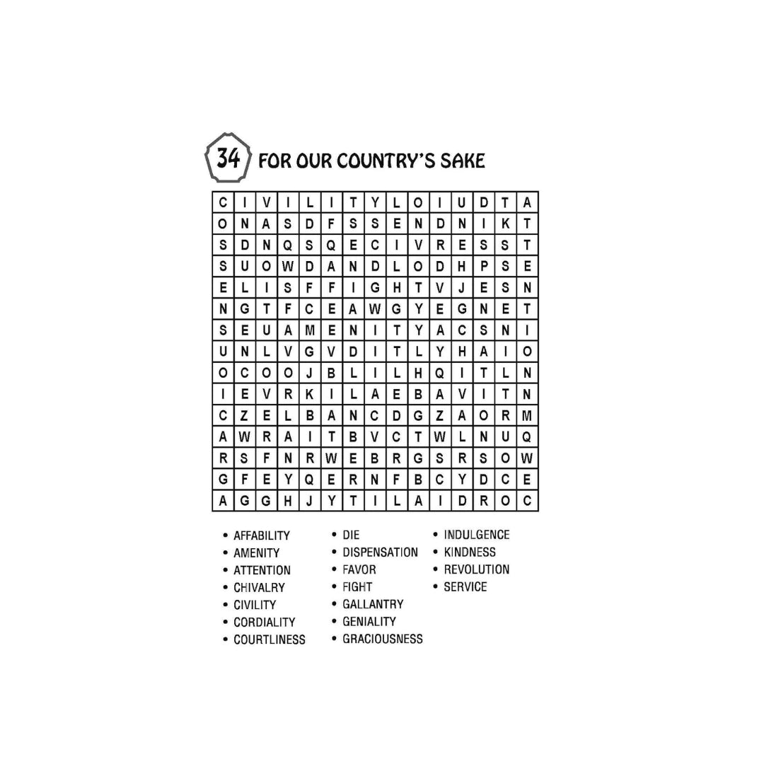 Word Search Challenge Book
