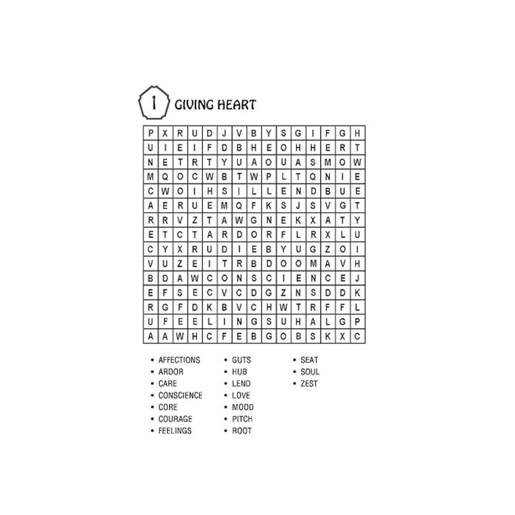 Word Search Puzzle Book