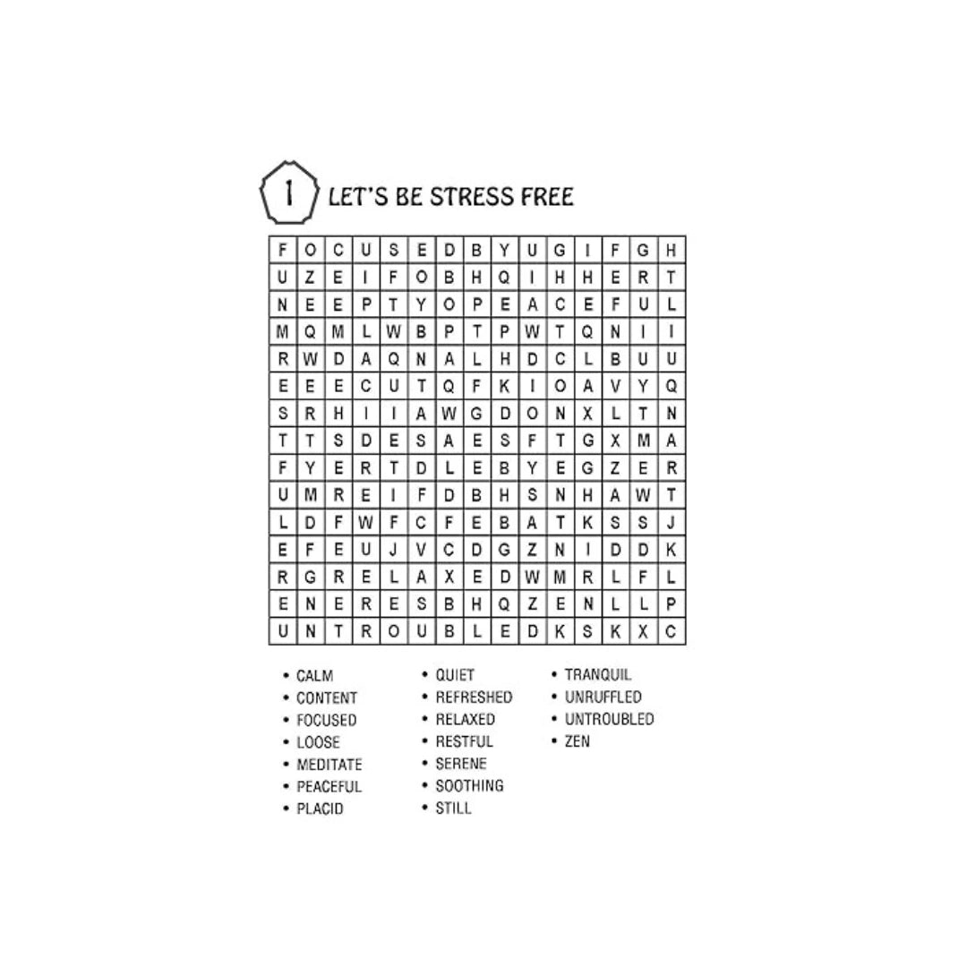 Kids Word Search Book