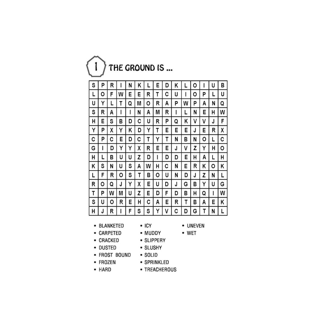 Word Search Fun Book