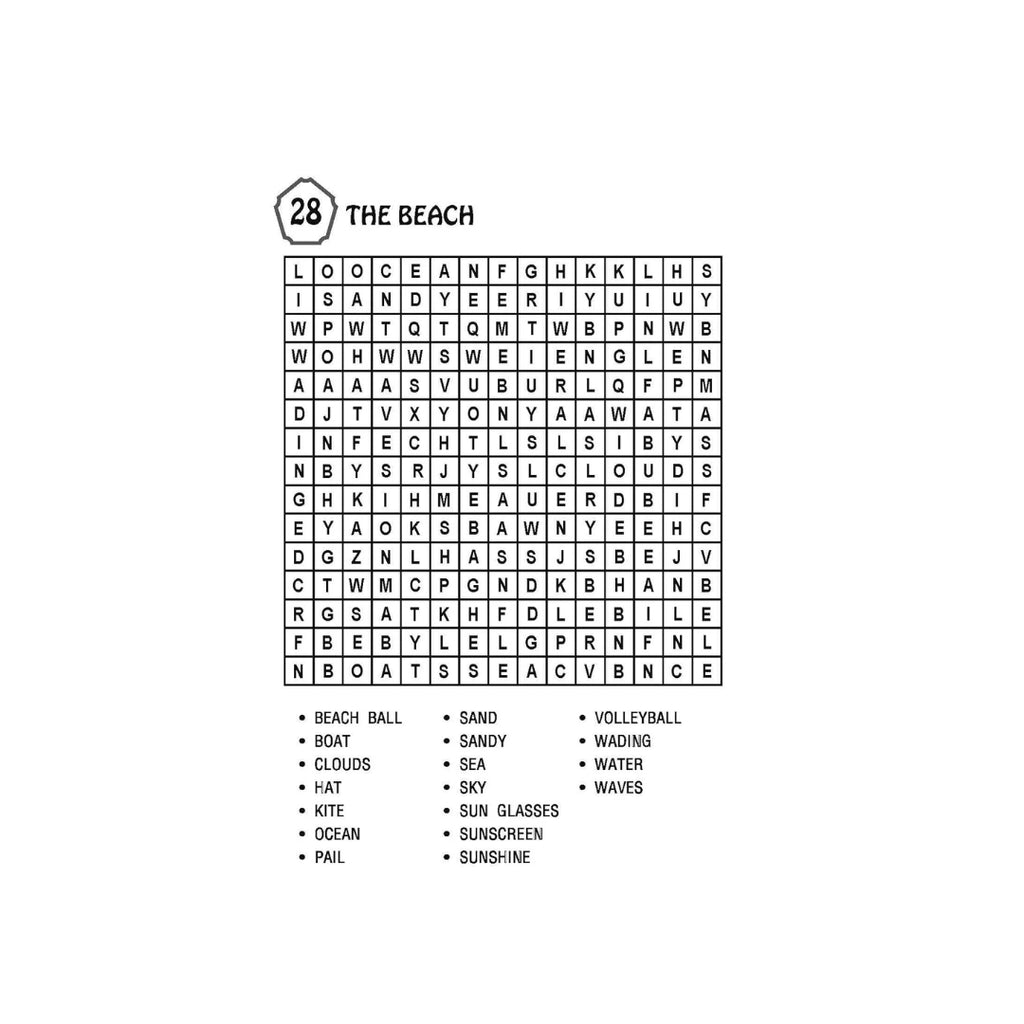 Word Search Fun Book