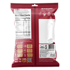Snack Zero sweet potato stix bag back side with nutrition facts and how-it-works graphic