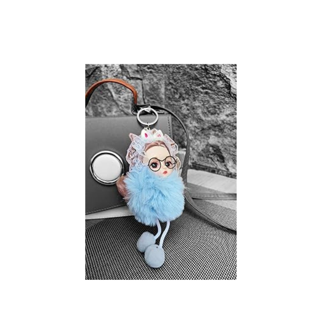 Soft doll key chain