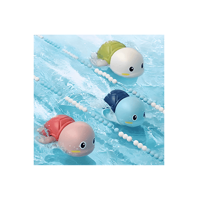 Baan Toys Toys Baan Toys Swimming Turtle Bath Toy for Babies Cute Float Bathing Toys for Toddler (3 Months+)