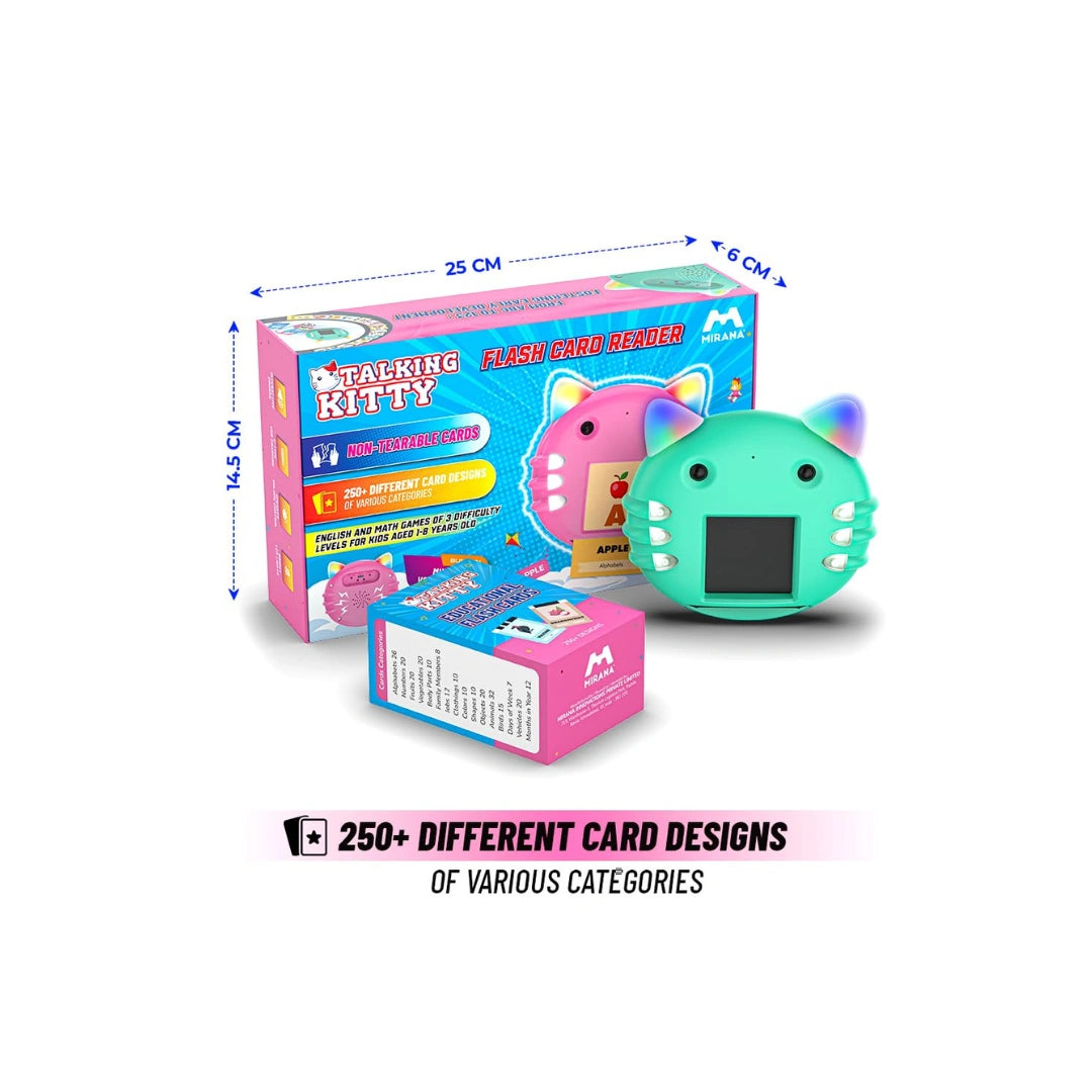 Kids talking flash card learning toy